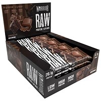 Warrior RAW Protein Bar 12 x 75g Bars 20g of Protein Per bar Chocolate Brownie