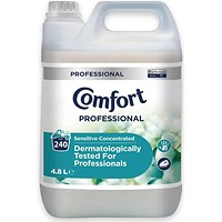 Comfort Professional Sensitive Fabric Softener Concentrated 4.8 Litre 240W