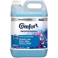 Comfort Professional Fresh Fabric Softener Concentrated 4.8 Litre 240W