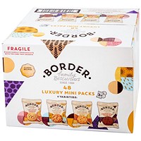 Border Twin Biscuits Variety Pack, Pack of 48