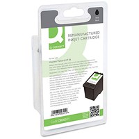 Q-Connect Remanufactured Inkjet Cartridge Black For HP C6656A C6656A-COMP Q-Connect Remanufactured Inkjet Cartridge Black For HP C6656A C6656A-COMP