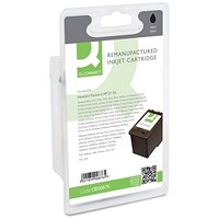 Q-Connect Remanufactured Inkjet Cartridge Black For HP C9351AE C9351AE-COMP
