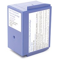 Q-Connect Pitney Bowes Remanufactured Blue Franking Ink Cartridge 793-5BL