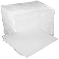 Fentex Oil & Fuel Absorbent Pads, 40cm x 50cm, Pack of 100