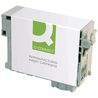 Q-Connect Epson 27XL Inkjet Cartridge High Yield Yellow C13T271440-COMP