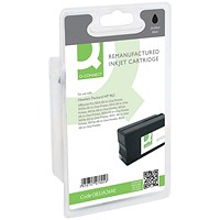 Q-Connect Remanufactured HP 963 Inkjet Cartridge Black 3JA26AE RM-QC-6811-00