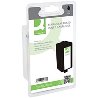 Q-Connect Remanufactured Inkjet Cartridge Black For HP C2P23AE C2P23AE-COMP