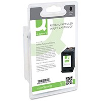 Q-Connect HP 300XL Remanufactured Black High Yield Inkjet Cartridge CC641EE
