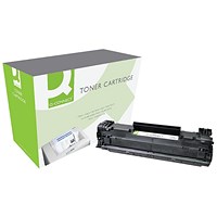 Q-Connect HP 85A Black Laser Toner Cartridge CE285A