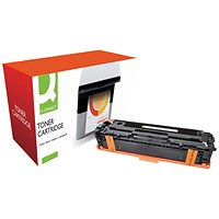 Q-Connect Compatible Toner Cartridge Black For HP CE320A CE320A-COMP