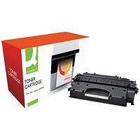 Q-Connect HP 05X Black High Yield Toner Cartridge CE505X