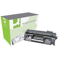 Q-Connect HP 80A Black Laser Toner Cartridge CF280A