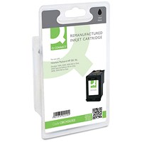 Q-Connect HP 301XL Remanufactured Black High Yield Inkjet Cartridge CH563EE Q-Connect HP 301XL Remanufactured Black High Yield Inkjet Cartridge CH563EE