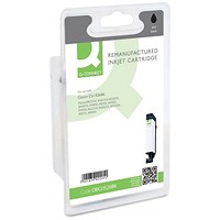 Q-Connect Remanufactured Inkjet Cartridge Black Compatible With Canon CLI-526BK CLI-526BK-COMP