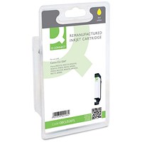 Q-Connect Remanufactured Inkjet Cartridge Yellow Compatible With Canon CLI-526Y CLI-526Y-COMP