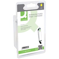 Q-Connect Remanufactured Inkjet Cartridge High Yield Yellow For Canon CLI-551Y XL CLI-551XLY-COMP Q-Connect Remanufactured Inkjet Cartridge High Yield Yellow For Canon CLI-551Y XL CLI-551XLY-COMP