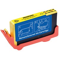 Q-Connect Remanufactured PageWide Cartridge Yellow For HP F6T79AE F6T79AE-COMP