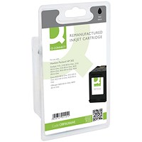 Q-Connect HP 302 Black Ink Cartridge F6U66AE