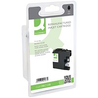 Q-Connect Brother LC123 Remanufactured Inkjet Cartridge Black RM-QC-6613-00