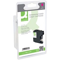 Q-Connect Brother LC123 Remanufactured Inkjet Cartridge Magenta RM-QC-6615-00