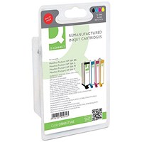 Q-Connect HP 364 Ink Cartridges - Black, Cyan, Magenta and Yellow (4 Cartridges) N9J73AE