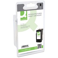 Q-Connect Remanufactured Inkjet Cartridge Black Compatible With Canon PG-510 PG-510BK-COMP