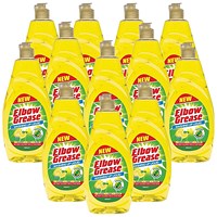 Elbow Grease Washing Up Liquid Lemon 450ml (Pack of 12)