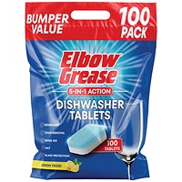 Elbow Grease Dishwasher Tablets (Pack of 100)