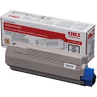 Oki C5650 8K Toner Cartridge High Yield Black 43865708