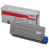 Oki 44318607 Cyan Laser Toner Cartridge