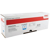 Oki C610 Cyan Laser Toner Cartridge