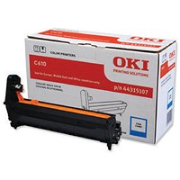 Oki C610 20K Image Drum Cyan 44315107