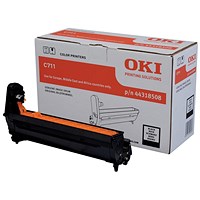 Oki 44318508 Black Laser Drum Unit