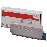 Oki Magenta Toner Cartridge (10,000 Page Capacity) 44844506