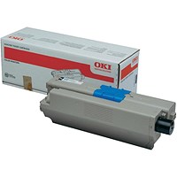 Oki 44973536 Black Laser Toner Cartridge