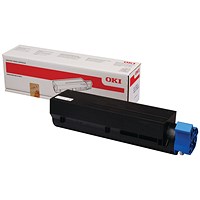 Oki Black Toner Cartridge (3,000 Page Capacity) 45807102