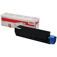 Oki B412 7K Toner Cartridge High Yield Black 45807106