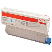 Oki C823 7K Toner Cartridge Cyan 46471103