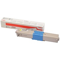Oki C332 1.5K Toner Cartridge Yellow 46508713