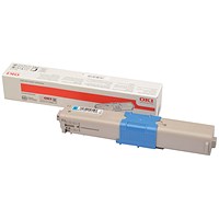 Oki C332 1.5K Toner Cartridge Cyan 46508715