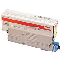 Oki C532 Yellow Toner MC573 1.5k 46490401