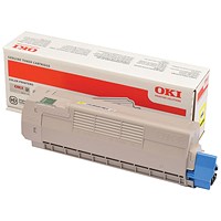 Oki 46507505 Yellow Laser Toner Cartridge
