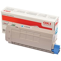 Oki C712 11.5K Toner Cartridge Cyan 46507615
