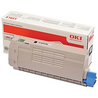 Oki C712 11K Toner Cartridge Black 46507616