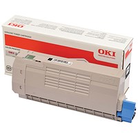 Oki C712 Black Laser Toner Cartridge (11,000 page yield) 46507616