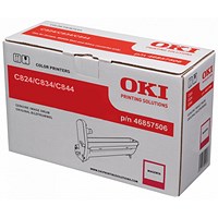 Oki C824 30K Image Drum Magenta 46857506