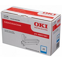 Oki C824 30K Image Drum Cyan 46857507
