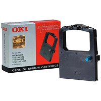 Oki 09002303 Black Ribbon Cassette