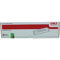 Oki Magenta Toner Cartridge (8,000 Page Capacity) 44059106