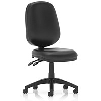 Eclipse Plus II Operator Chair, Vinyl Black